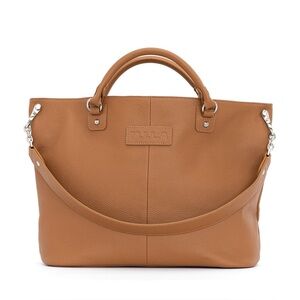 M.I.L.A (made in Los Angeles) - Camel Darcy Tote Bag